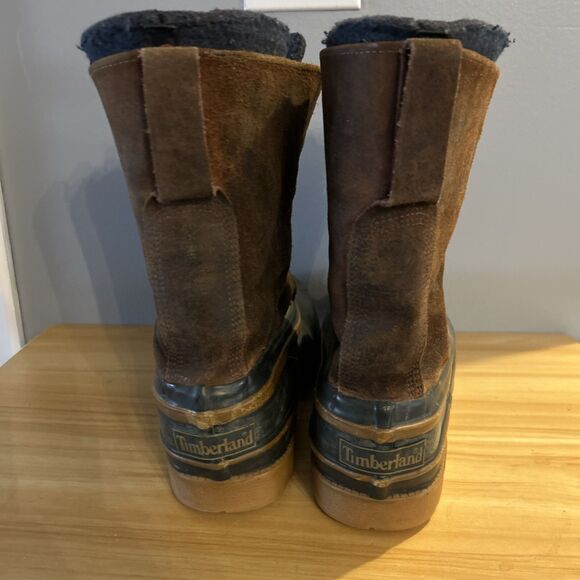 Timberland Mens 11 Insulated Duck Boots 24086 Removable Wool Rayon Inserts - Picture 5 of 11